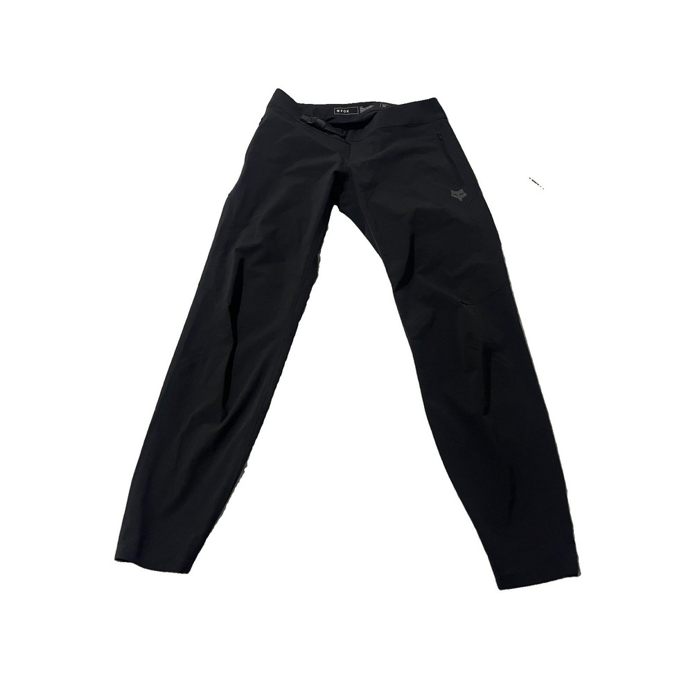 Fox Racing Ranger Pants Mens 30 Black Nylon Stretch MTB Trail Mountain Bike Logo